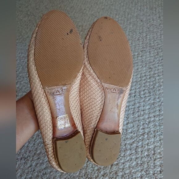 Alexandre Birman Scalloped Python Flat pink Beige size 37.5 - Picture 12 of 12